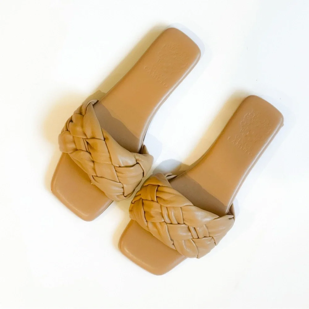 VINCE CAMUTOWomen's Antonni Flat Sandals braided/ slip on ❤️ - Picture 5 of 5